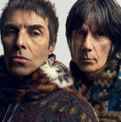 Finden sich auch selbst kongenial: die britischen Musiker Liam Gallagher (l.) und John Squire.