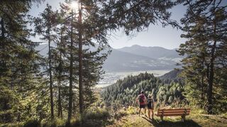 Unterwegs auf dem Silberwanderweg: Hier bieten sich immer wieder tolle Aussichten.