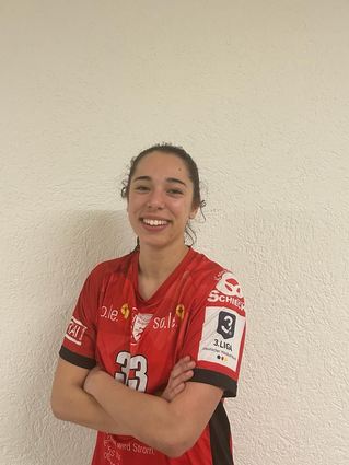 Melissa Engeln ist die Jüngste im Team der HSG in Liga drei.