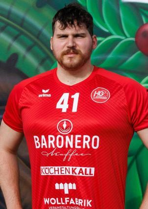 Jannik Geisler will mit der HG zurück in Liga drei.