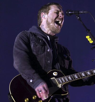 Sänger Brian Fallon von The Gaslight Anthem.