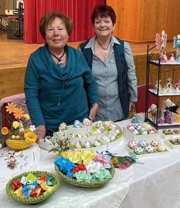 Auf die Besucher wartet am Sonntag beim Ostermarkt in den Mannherz-Hallen ein großes Angebot an handwerklichen Arbeiten rund um das Frühlingsfest.