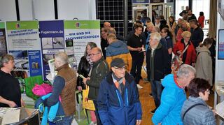 Die Messe lockte auch im Vorjahr mit vielen wertvollen Informationen zu Energiesparen, Sanieren, Wohnen und Fitness.