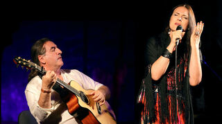Einer der häufigsten Gäste der Gitarrennächte im Pumpwerk: Franco Morone, der schon vor über 20 Jahren hier gastierte, bringt Raffaella Luna mit.