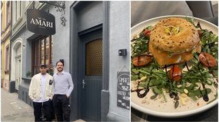 Mohammed (l.) und Nihad (r.) haben zusammen das Amari Café und Bar in der alten Theaterklause in Mannheim eröffnet.