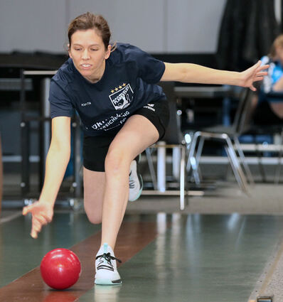 Sabrina Bender beim Spiel der  SG BW/GH Plankstadt gegen SKC Gaisbach.