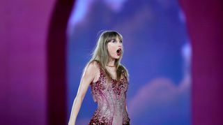 Taylor Swift bei einem Auftritt in Buenos Aires.