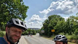 Der Anstieg bis Winterberg ist geschafft.