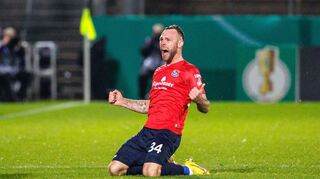 55 Tore in 72 Spielen für Unterhaching: Mittelstürmer Patrick Hobsch steht beim SV Waldhof auf dem Zettel.