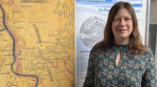 Kunsthistorikerin und Archäologin Nadine Grimm präsentiert am Sonntag um 15 Uhr ihren Vortrag „Mythos Rhein“, der mit einem Kunsthandwerkermarkt, Kulinarischem und einer Sonderausstellung begleitet wird.