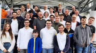 Insgesamt zufrieden: Die Schachspieler des letzten Spieltages.