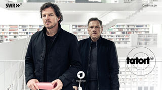 Die beiden Stutgarter Kommissare (v.r.) Thorsten Lannert (Richy Müller) und Sebastian Bootz (Felix Klare).