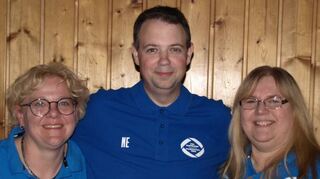 Die Vorstandsmitglieder Sandra Schöffmann, Norbert Engelhardt und Marion Brazel suchen eine Lösung für den Wegfall der Halle der TSG Eintracht.