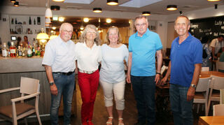 Der Vorstand der IG Vereine: Wolfgang Eichhorn, Trudi Eichhorn, Karin Marquart, Hans Bender und Gottfried Sauer.