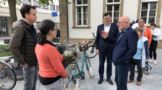 Winfried Hermann nimmt sich in Zeit für die „Bürgerinitiative Plankstadt und angrenzende Gemeinden“ (BiP).