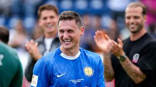&nbsp;Niklas Schaffer (Mühlhausen, 27) wird überraschend zum Man of the Match gewählt.