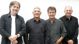 „Hugo and Friends“ – Wolfgang Franz (v. l.), Wolfgang Müller, Hugo Fuchs und Pit Goss – eröffnen die Reihe „Musik in the City“.