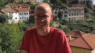Altsaxophonist Tim Diepold spielt nicht nur Altsaxophon im Register des Musikvereins, sondern ist auch in der Vereinsführung aktiv.