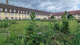 Der Marstallhof.