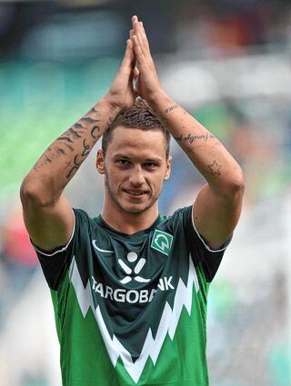 2010 schlug Arnautovic in der Bundesliga auf – bei Werder Bremen.