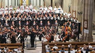 Die Dommusik Speyer wirkt beim Musikfest der deutschen Staatsphilharmonie Rheinland-Pfalz mit.
