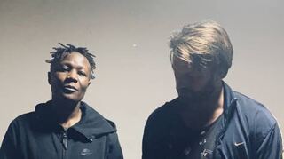 Everline Akinyi Odero und Joss Turnbull.