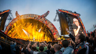 „Wohnzimmer“ Hockenheimring: Im Motodrom spielten AC/DC schon viermal, hier am 16. Mai 2015.