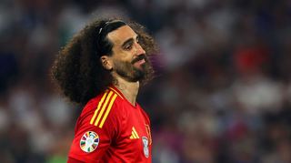 Ausgepfiffen: Der Spanier Marc Cucurella.