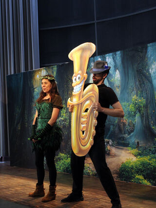 Tanja Hamleh und Florian Küppers.