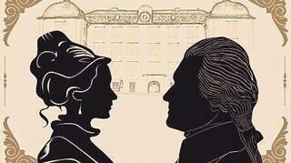 Kurfürst Carl Theodor und Elisabeth Auguste – oder ist es vielleicht seine geliebte Mätresse Maria Josepha Seyffert.