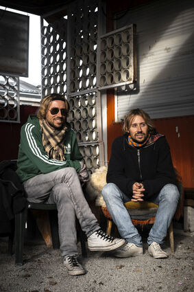 Die Zwillinge Dario und Marco Klein bilden die Band Used. Als Support von Mika eröffnen die beiden Hockenheimer die Konzertreihe Musik im Park.