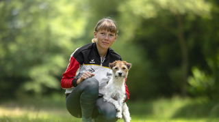 Im Einzel besonders stark: Sarah Tylla mit „Honey“ bei der Agility Jugend und Junioren Weltmeisterschaft.