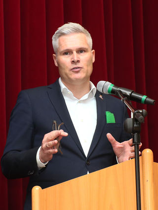 Matthias Steffan steht bei der Wahl an erster Positon.