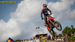 Mit über 100 Zählern Vorsprung ist der Sieg des Ketscher Fahrers Max Nagl in der ADAC MX Masters-Serie wohl nur noch Formsache.
