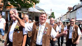 Der Vorsitzende der Interessengemeinschaft der Vereine, Wolfram Gothe – hier in seiner Funktion als Sprecher der Kerweborscht –hofft auf ein Erstarken des Engagements bei den Vereinen.