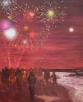 "Strandgut" heißt eine neue Ausstellung des Kunstvereins Schwetzingen, der Werke von Kathrin Rank zeigt.