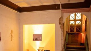 Der Eingangsbereich des Capitols – hier sind noch Relikte der Vergangenheit auszumachen.