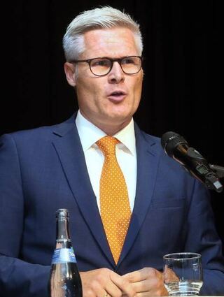 Matthias Steffan bei seiner Vorstellung.