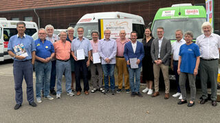 Anlässlich des Verbandstages des Bürgerbusverein- Landesverbands wurden die Posten neu verteilt. Sigrid Schüller (2. v. r.) aus Plankstadt ist nun Teil des Vorstandes des landesweiten Verbandes.