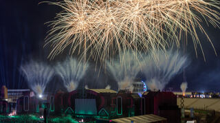 Die Closing Show zum Abschluss des Glücksgefühle Festivals 2024.