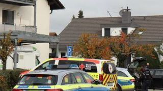 In der Hölderlinstraße waren Polizei und Rettungskräfte im Einsatz.