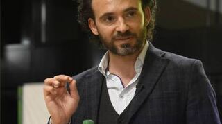 Richter und Krimiautor Alessandro Bellardita fesselt sein Publikum.