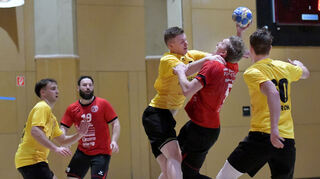 Auch im jüngsten Derby im März – damals in der Plankstadter Mehrzweckhalle – ging es zur Sache.