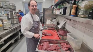 Küchenchef Martin Wieser verwöhnt seit 17 Jahren die Gaumen im Kollers.