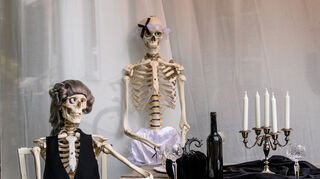 Wie jedes Jahr hat Familie Christmann rund um ihr Haus alles wunderschön und gruselig für Halloween dekoriert.