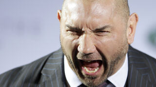 Ex-Wrestler und Actiom-Filmstar  (Dave) David Michael Bautista Jr.  positioniert sich mit markigen Worten gegen Donald Trump.