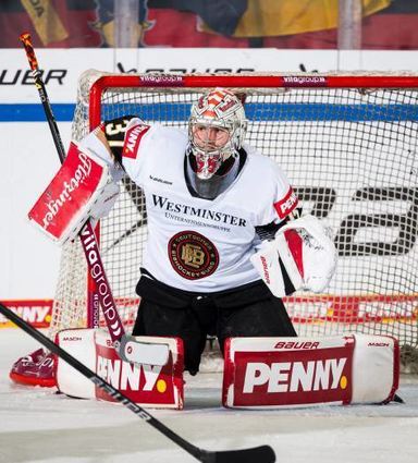 Maximilian Franzreb hatte einen Einsatz beim Deutschland-Cup.