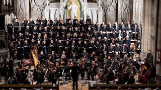 Der Evangelische Oratorienchor konzertiert mit der Kammerphilharmonie Mannheim in der Gedächtniskirche Speyer.