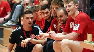 Trainer Christoph Lahme – hier im Spiel der HG Oftersheim/Schwetzingen gegen Aue – blickt vor dem Vergleich mit Sandweier nicht auf die Tabelle, sondern auf vergangene Duelle.