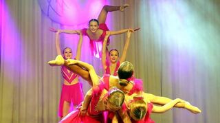 Bezaubernd war die Formation „Dancing Elements“ mit ihrem Schautanz Freestyle.